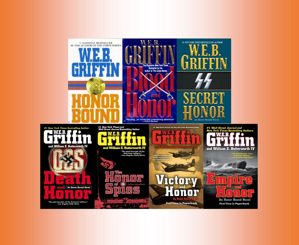 HONOR BOUND Military Fiction Series Collection By WEB Griffin Set Of ...